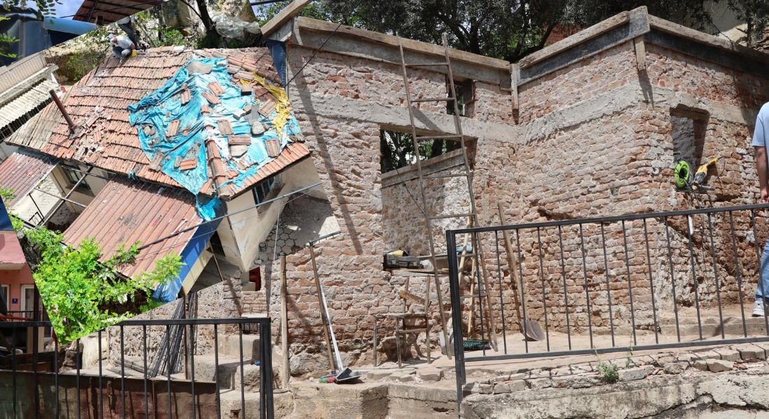 Nazil belediyesi  Aksu'da köy konağı'nı baştan sona yeniledi